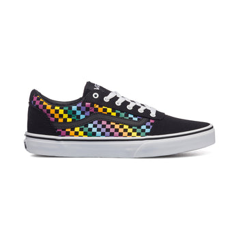 Sneakers nere da ragazzo con dettaglio checkerboard Vans Ward, Brand, SKU s354500015, Immagine 0